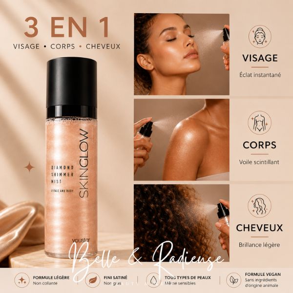 BRUME SCINTILLANTE 3 EN 1  – SKINGLOW