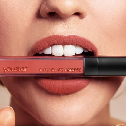 ROUGE À LÈVRES MAT LIQUIDE – 04 Cannelle